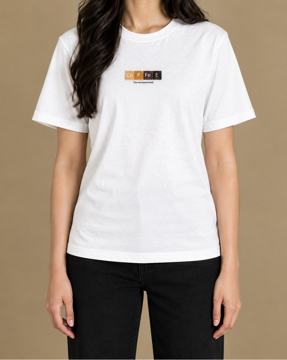 COFFEE PERIODIC TABLE T-SHIRT
