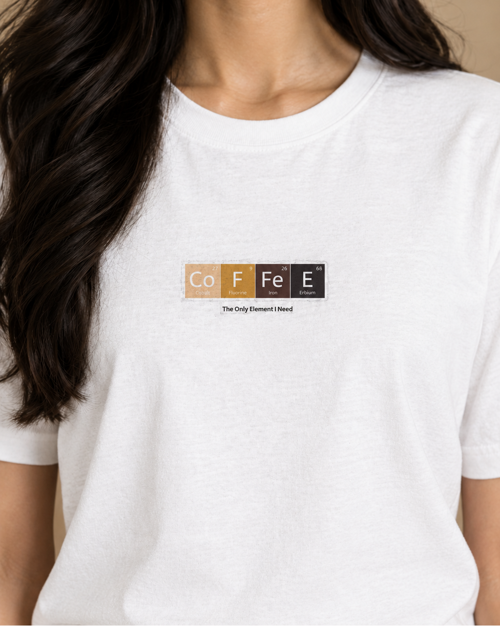 COFFEE PERIODIC TABLE T-SHIRT