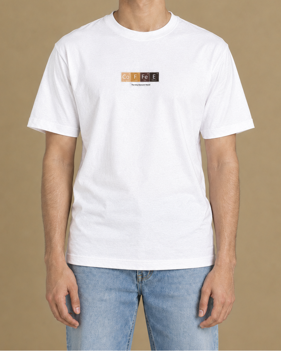 COFFEE PERIODIC TABLE T-SHIRT