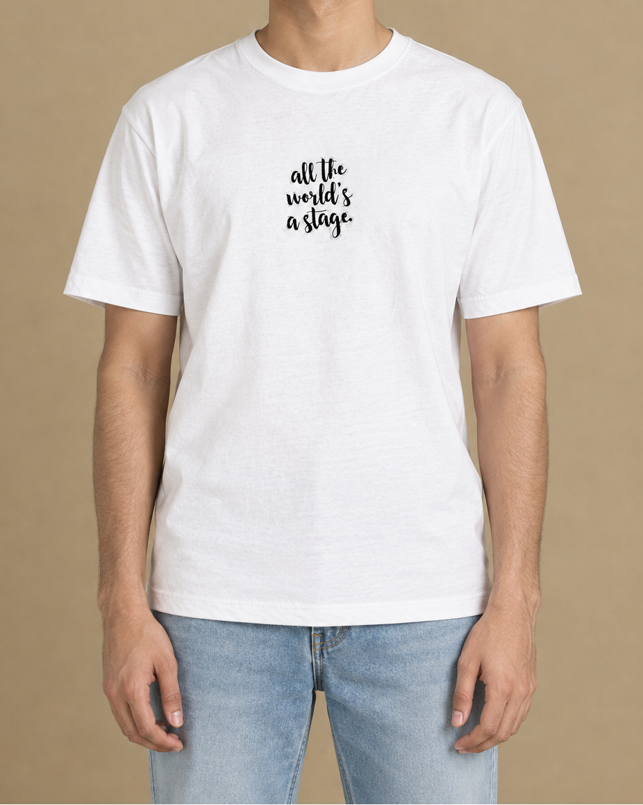 ALL THE WORLD'S A STAGE T-SHIRT