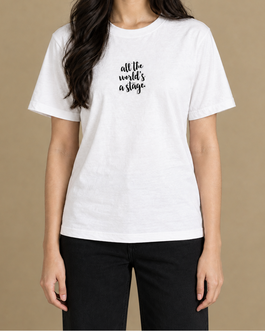ALL THE WORLD'S A STAGE T-SHIRT